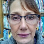 Julie B. - Navy - horn - metal