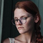 Bridget M. - Black - round - plastic