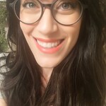 Ana N. T. - Matte Black - round - plastic