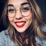 Valerie L M. - Brown Golden - round - metal