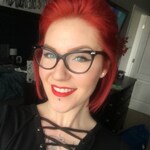 Patricia C. - Black - horn - acetate