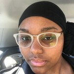 Jazmine J. - White - square - plastic-metal