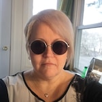 Barbie O. - Silver - round - metal