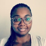 Jazzmine A. - Blue Floral - round - plastic-metal