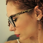 yconde - Black - horn - acetate