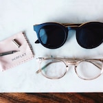 Tiffany + J. M. - Matte Coffee - round - plastic