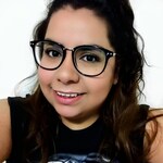 Ivett M. P. - Black - square - plastic-metal