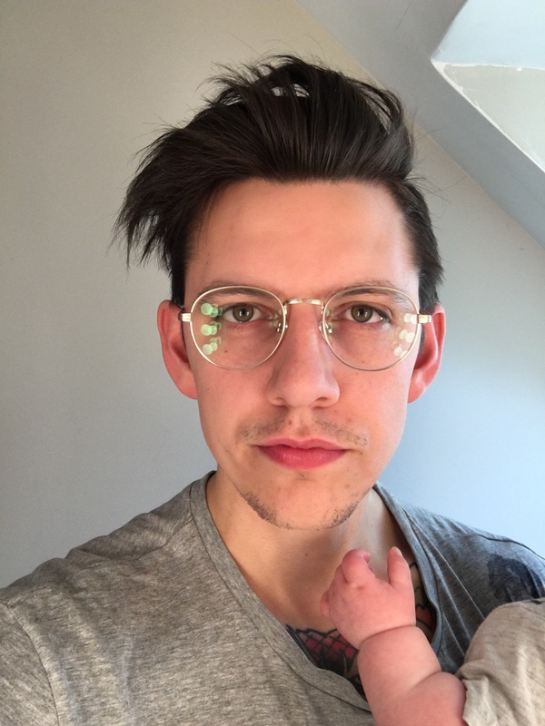 Belleville Oval Golden Full Rim Eyeglasses Eyebuydirect