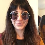 Eileen H. -  Light Golden  - round - metal