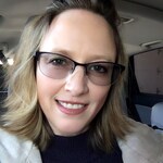 KRISTEN I. - Navy - horn - metal