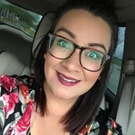 Kelsey C. - Brown Striped - square - acetate