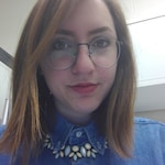 Megan D. - Gunmetal - round - metal