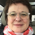 Mary L. P. - Clear - round - acetate