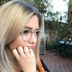 Meghan T. - White - square - plastic-metal