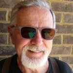 Rick R. - Matte Gray - rectangle - acetate-metal