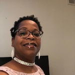 Marquisa R. - Pink Floral - horn - plastic