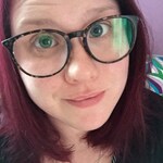 kellibean00 - Pink Floral - round - plastic-metal