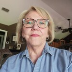 Brenda A. - Red Floral - square - acetate