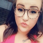 Natalie B. - Pink/Floral - round - plastic