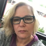 Christine L. - Teal - rectangle - acetate