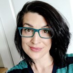 amy3cc - Teal - rectangle - acetate