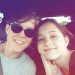 Cassandra I. - Pink Floral - horn - plastic