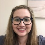 Kendra H. - Navy - horn - acetate