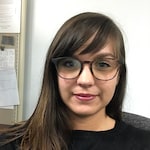 Shelby - Swirled Amber - square - plastic