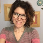 Amanda S. - Leopard - round - plastic