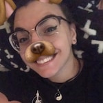 Mia M. - Black Golden - square - metal