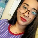 Destiney  W. - Matte Floral - round - plastic