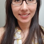 Cassandra L. -  Black  - rectangle - plastic