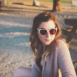 Caitlin - Light Blue - round - plastic