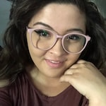 Natasha V N. - Matte Pink - round - plastic