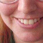 lacey K. - Floral - horn - plastic