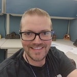 Derek R. - Black - rectangle - acetate