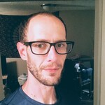 Chase B. - Black - rectangle - acetate