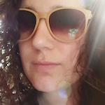 Shannon R. - Matte Orange - round - plastic