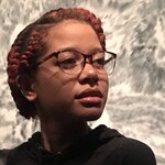 Nicole W. - Floral - horn - plastic