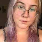 Faith O. - Silver - round - metal