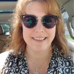 opbeachgirl - Floral - round - plastic-metal