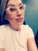 Maja R. - Matte White  - square - plastic