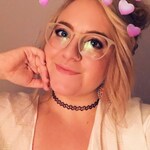 Claire E. E. - Matte Clear - round - plastic