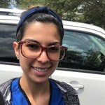 Loyda G. - Brown/Floral - horn - acetate