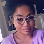 Leilani H. - Faded Rose - round - plastic