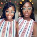 Nikita D. - Clear - round - acetate