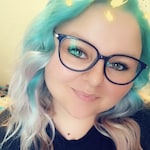 Kimberly L. D. - Navy - horn - acetate