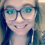 Chelsea L. B. - Black Clear - square - plastic