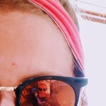 KARINE M. - Black - round - plastic-metal