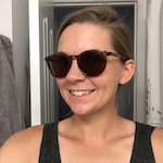 Andrea M. - Brown/Tortoise - round - plastic